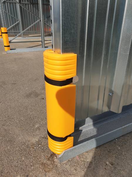 Protections PVC avec absorbeur de choc pour la protection de vos montants d'échelle entre Limas et Genay