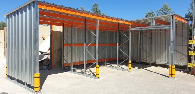 Protections PVC avec absorbeur de choc pour la protection de vos montants d'échelle entre Limas et Genay