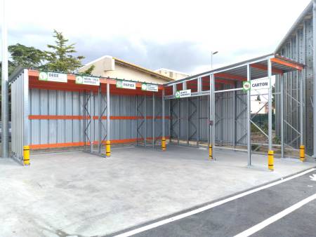 Notre zone d'activité pour ce service Sécurisation des zones de manutention avec un filet en câble acier galvanisé ou inoxydable tressé à très forte résistance sertissage anti-explosion