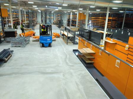 Notre zone d'activité pour ce service Déploiement de rayonnages industriels fixes pour pièces détachées automobiles avec étiquetage personnalisé